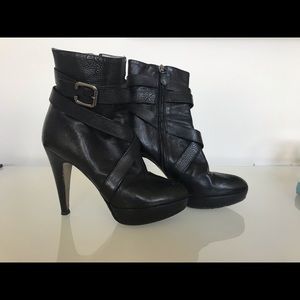 Fratelli Rossi - Black Leather Booties